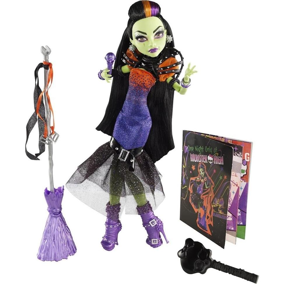 Muñeca Casta Fierce Monster High Mattel 32 cm con Micrófono