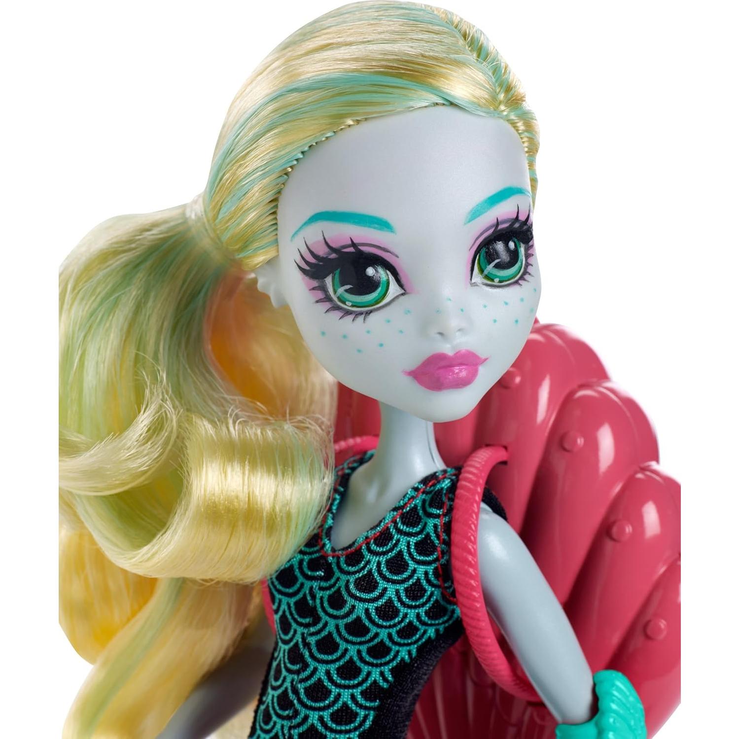 Scooter Surf-To-Turf Monster High Lagoona Blue 33x7.6cm