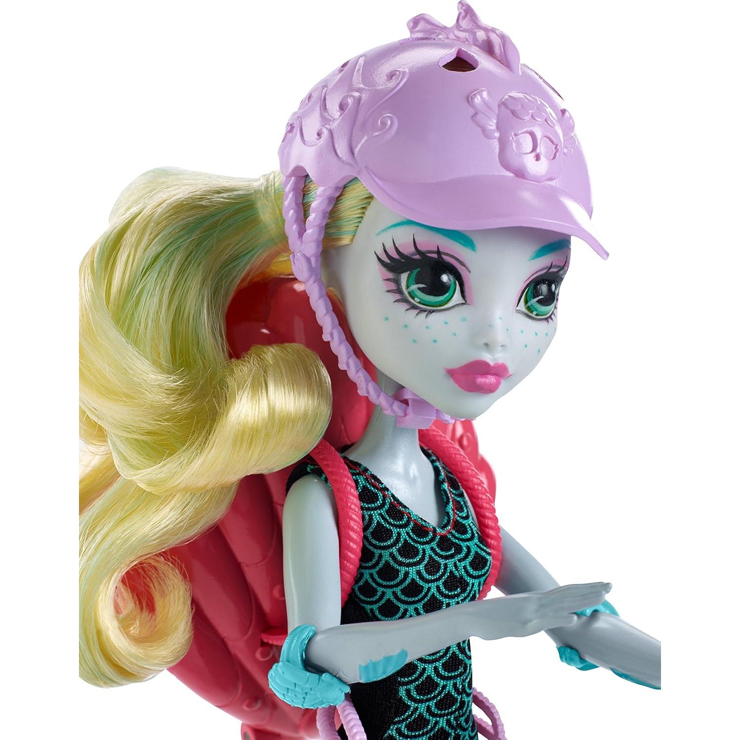 Scooter Surf-To-Turf Monster High Lagoona Blue 33x7.6cm