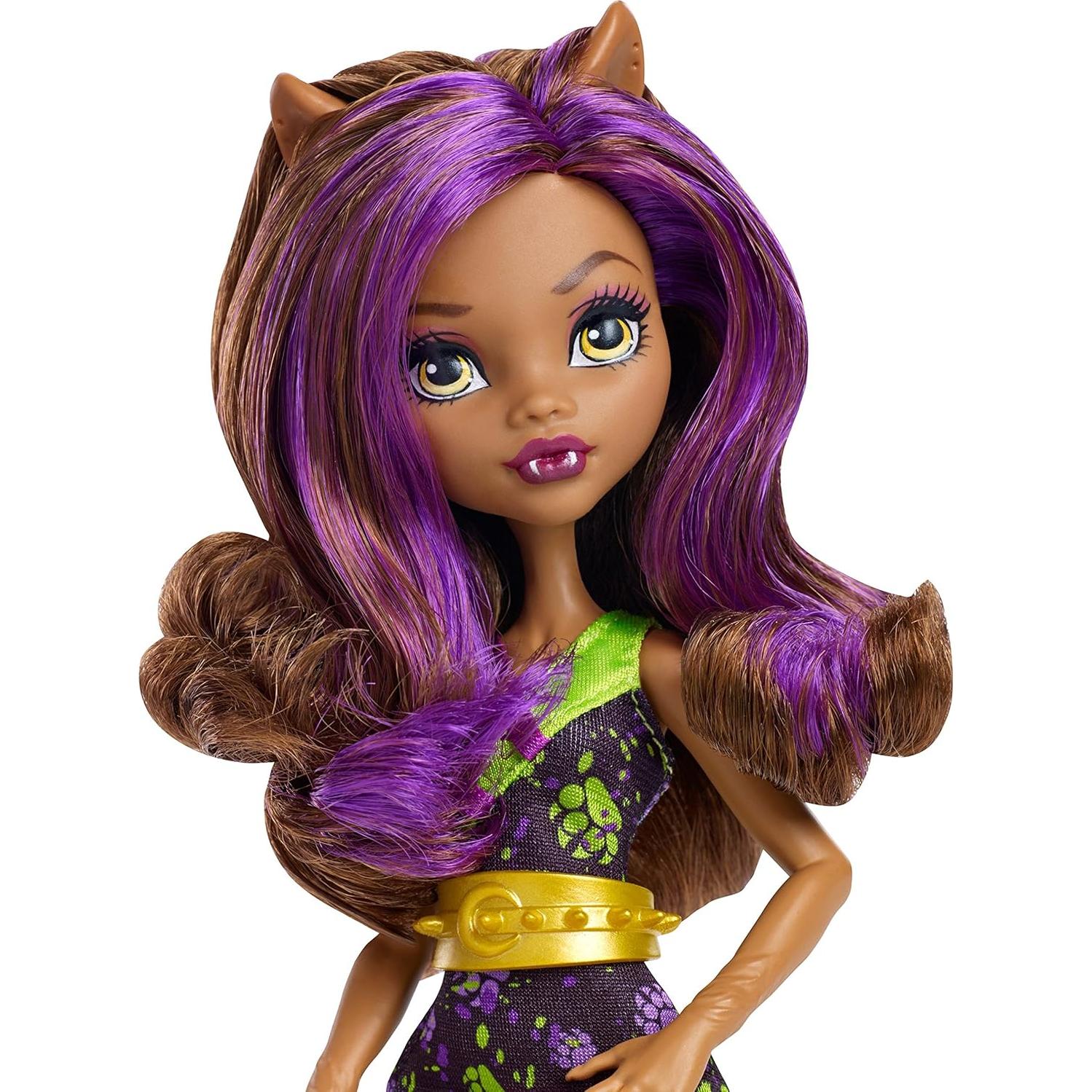 Muñeca Clawdeen Wolf con Taquilla Ghoul-La-La Monster High