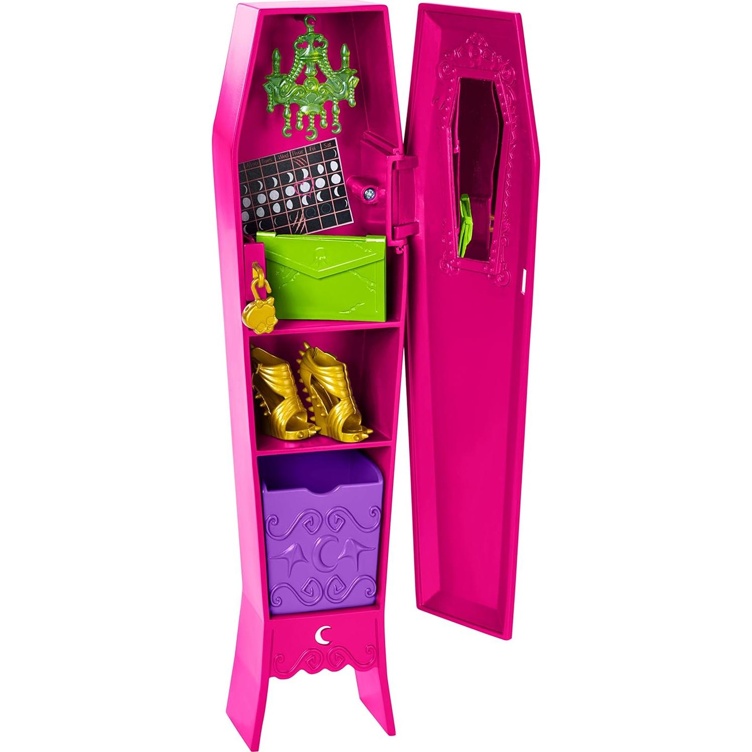 Muñeca Clawdeen Wolf con Taquilla Ghoul-La-La Monster High