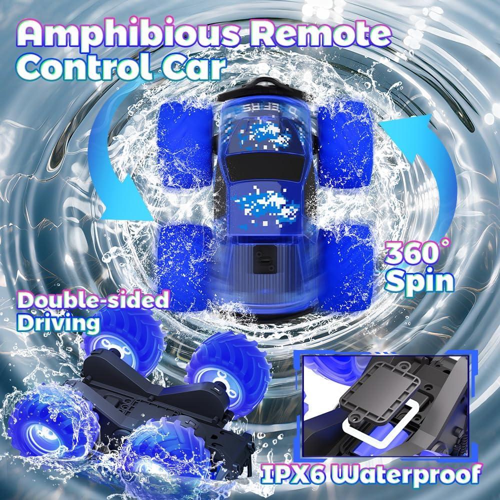 Camión Monstruo RC Drefirsa 4WD Impermeable Verde 0.73kg