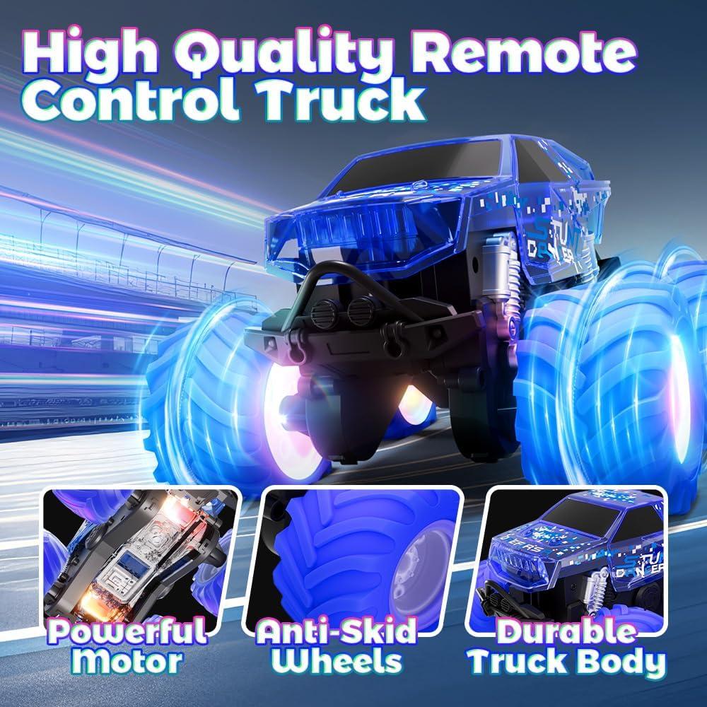 Camión Monstruo RC Drefirsa 4WD Impermeable Verde 0.73kg