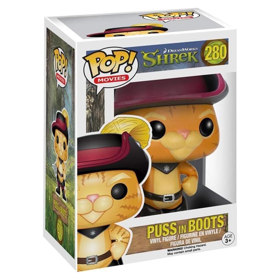 Figura de Juguete Funko POP Gato con Botas Shrek 9.5 cm
