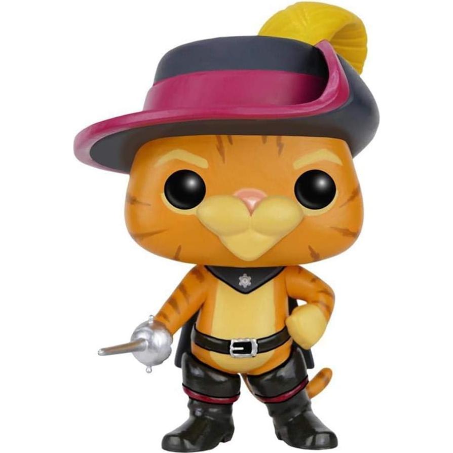 Figura de Juguete Funko POP Gato con Botas Shrek 9.5 cm