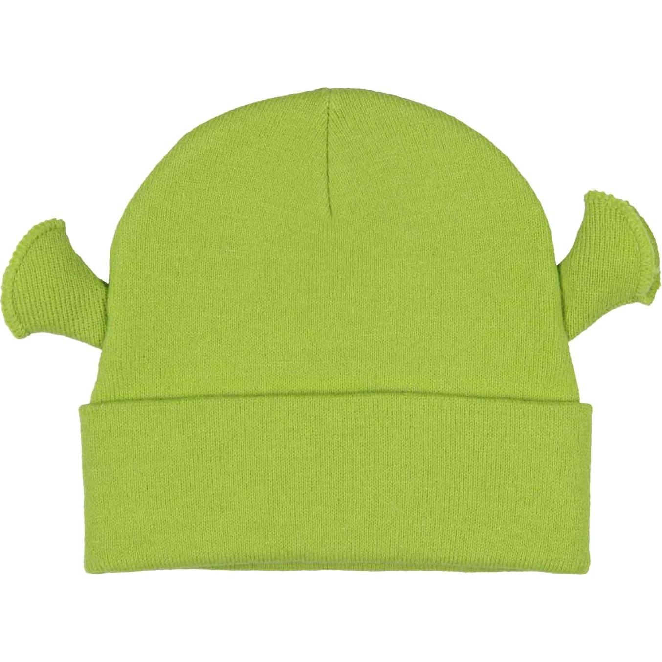 Gorro de disfraz Shrek Bioworld con orejas 3D - Talla única