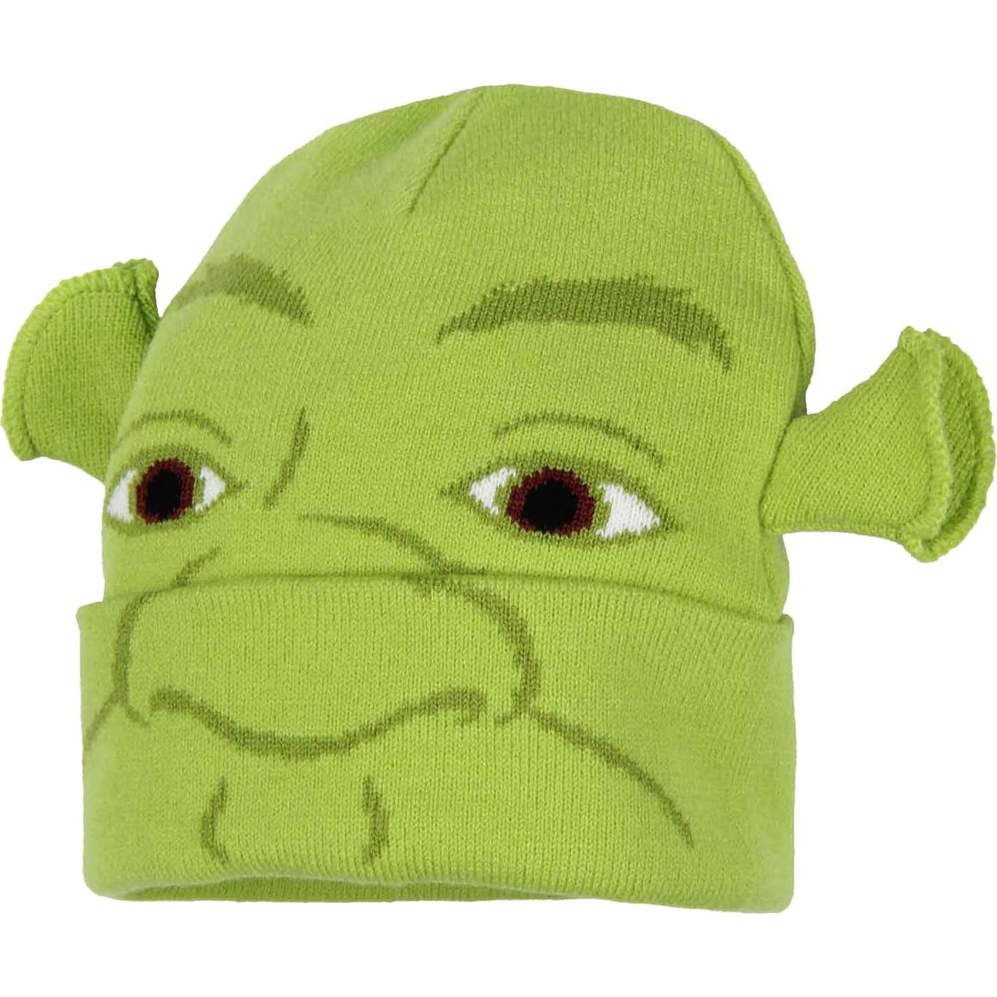 Gorro de disfraz Shrek Bioworld con orejas 3D - Talla única