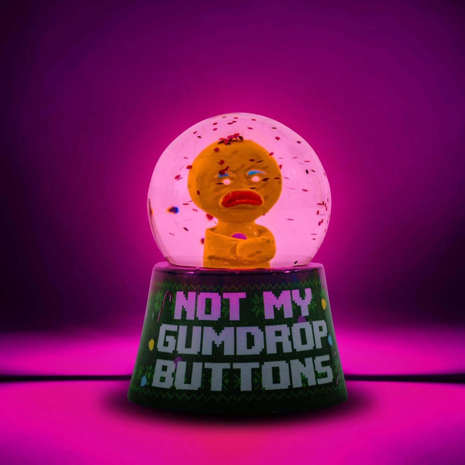 Mini Globo de Nieve Iluminado Gingy Shrek 7.62 cm Multicolor