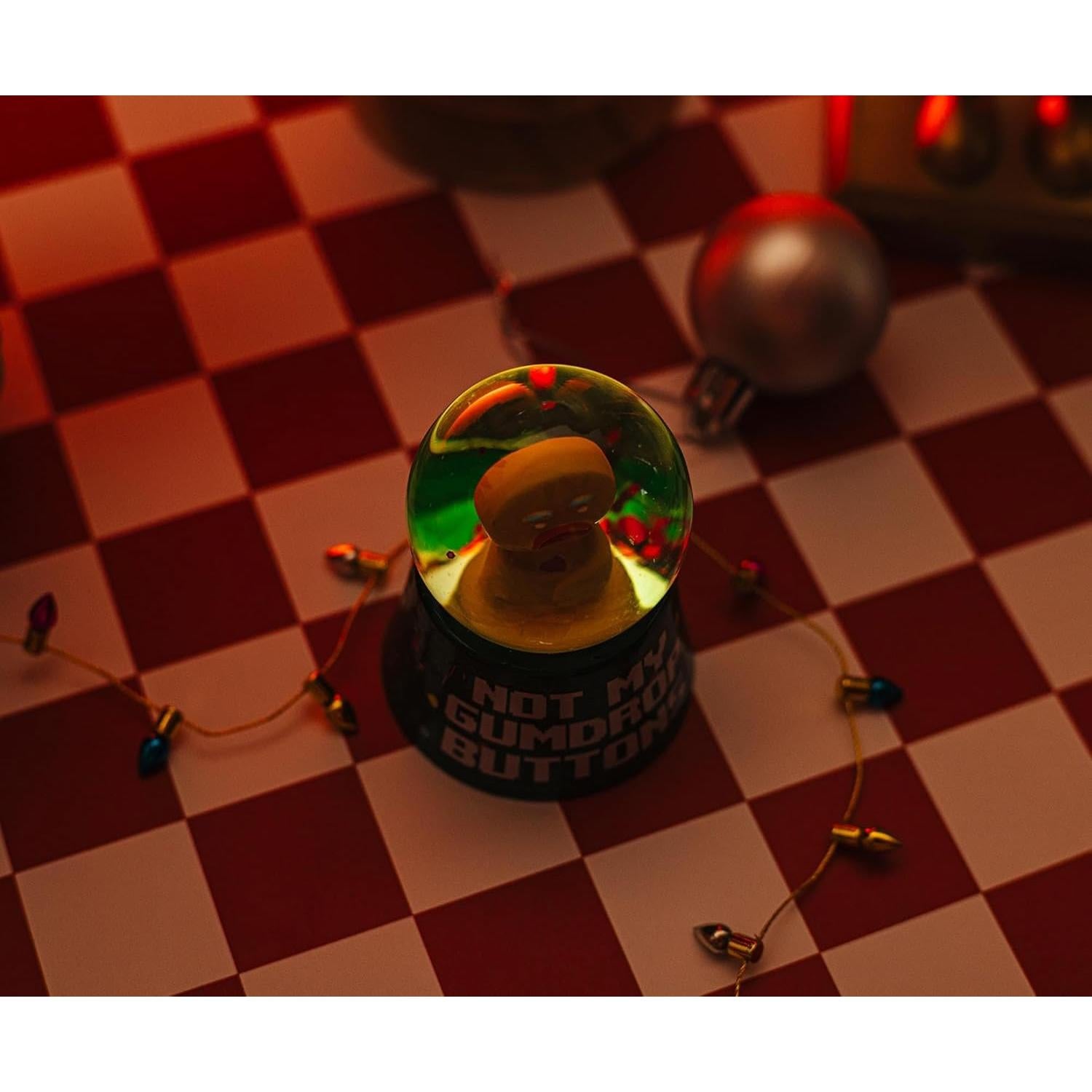 Mini Globo de Nieve Iluminado Gingy Shrek 7.62 cm Multicolor