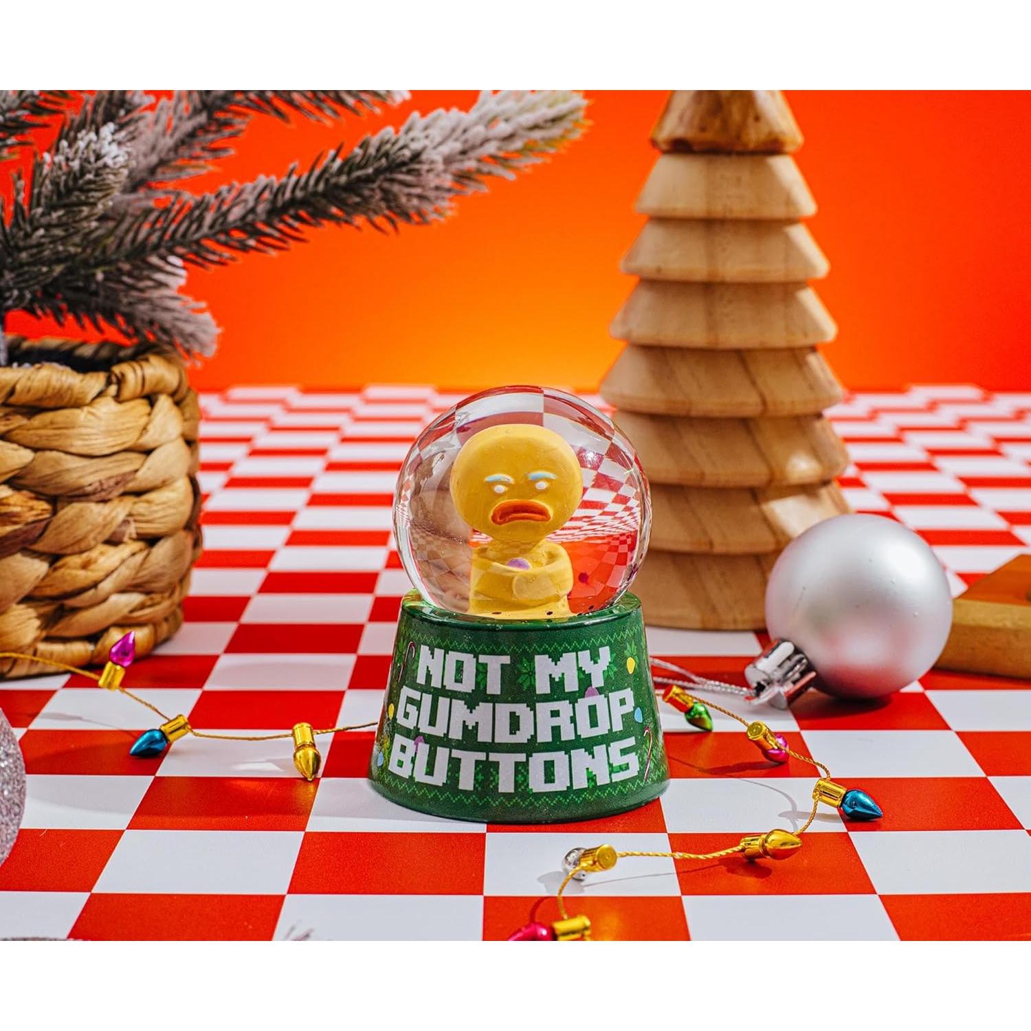 Mini Globo de Nieve Iluminado Gingy Shrek 7.62 cm Multicolor