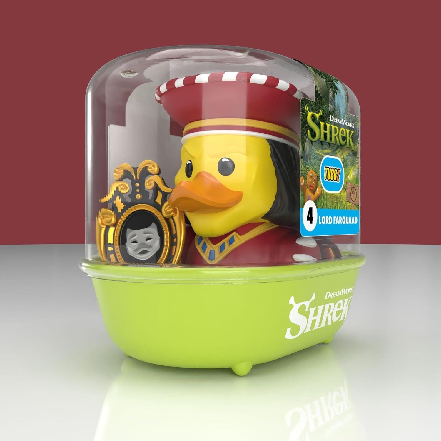 Figura de Pato de Goma TUBBZ Shrek Lord Farquaad 23 cm