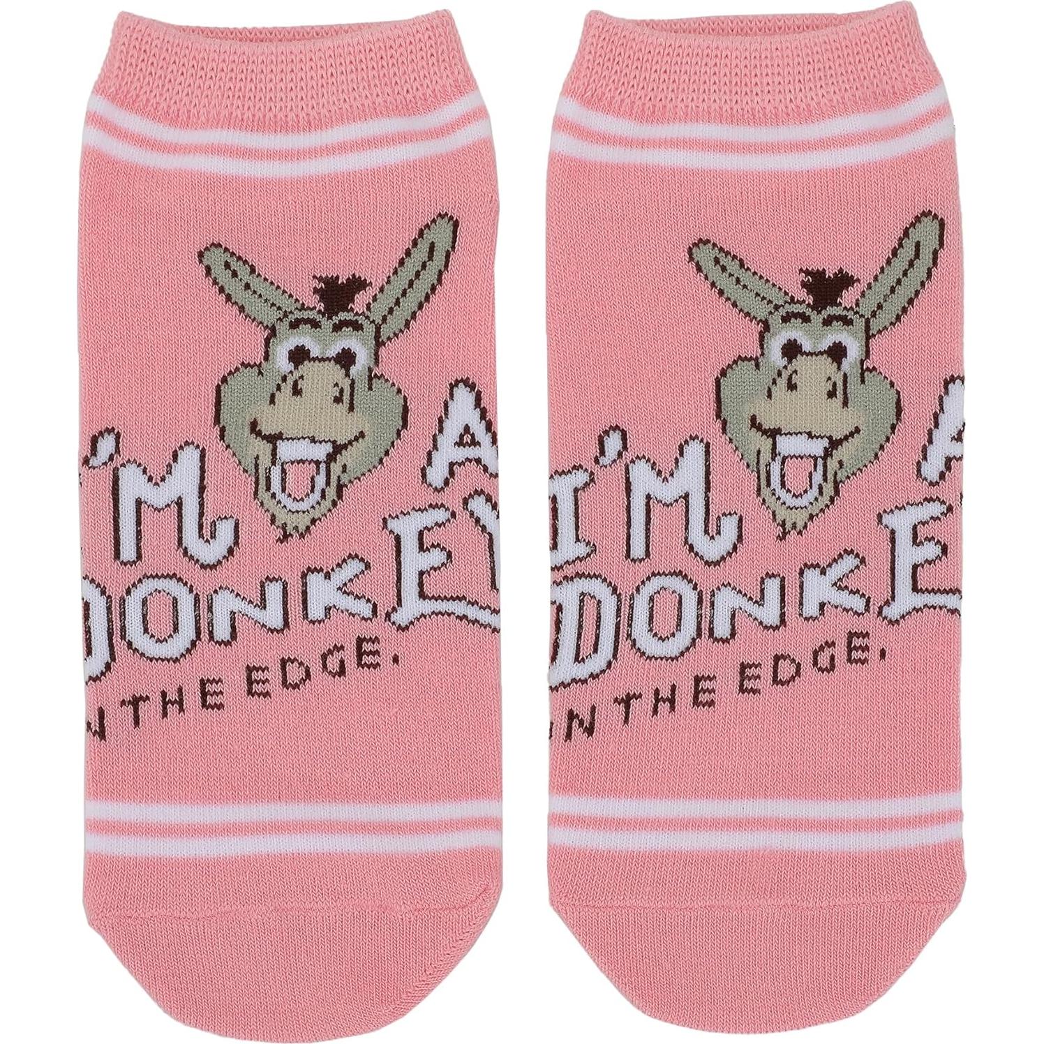 Calcetines de Tobillo Shrek Bioworld 5 Pares Mujeres