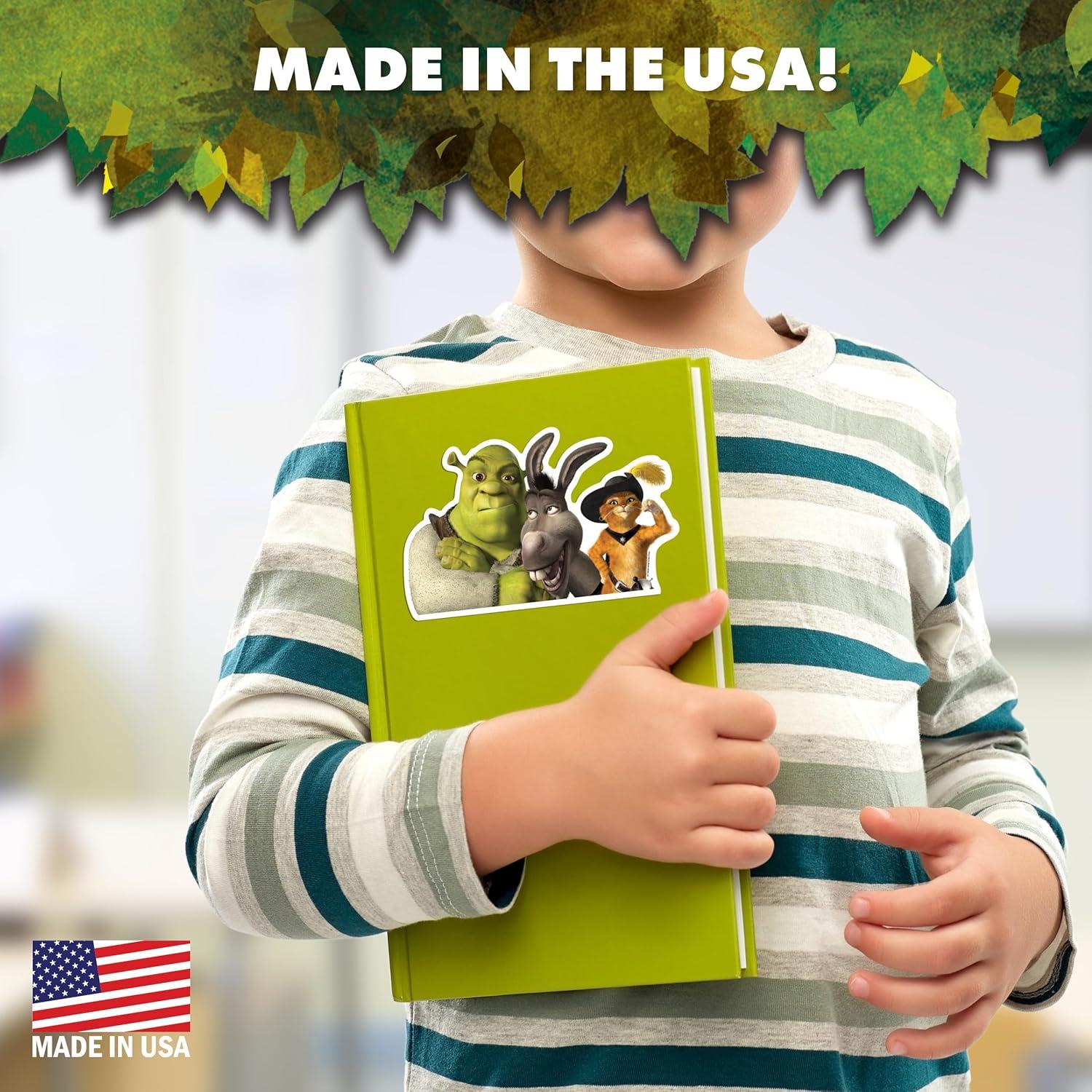 Calcomanías de Vinilo Shrek - Juego de 2 Resistentes al Agua