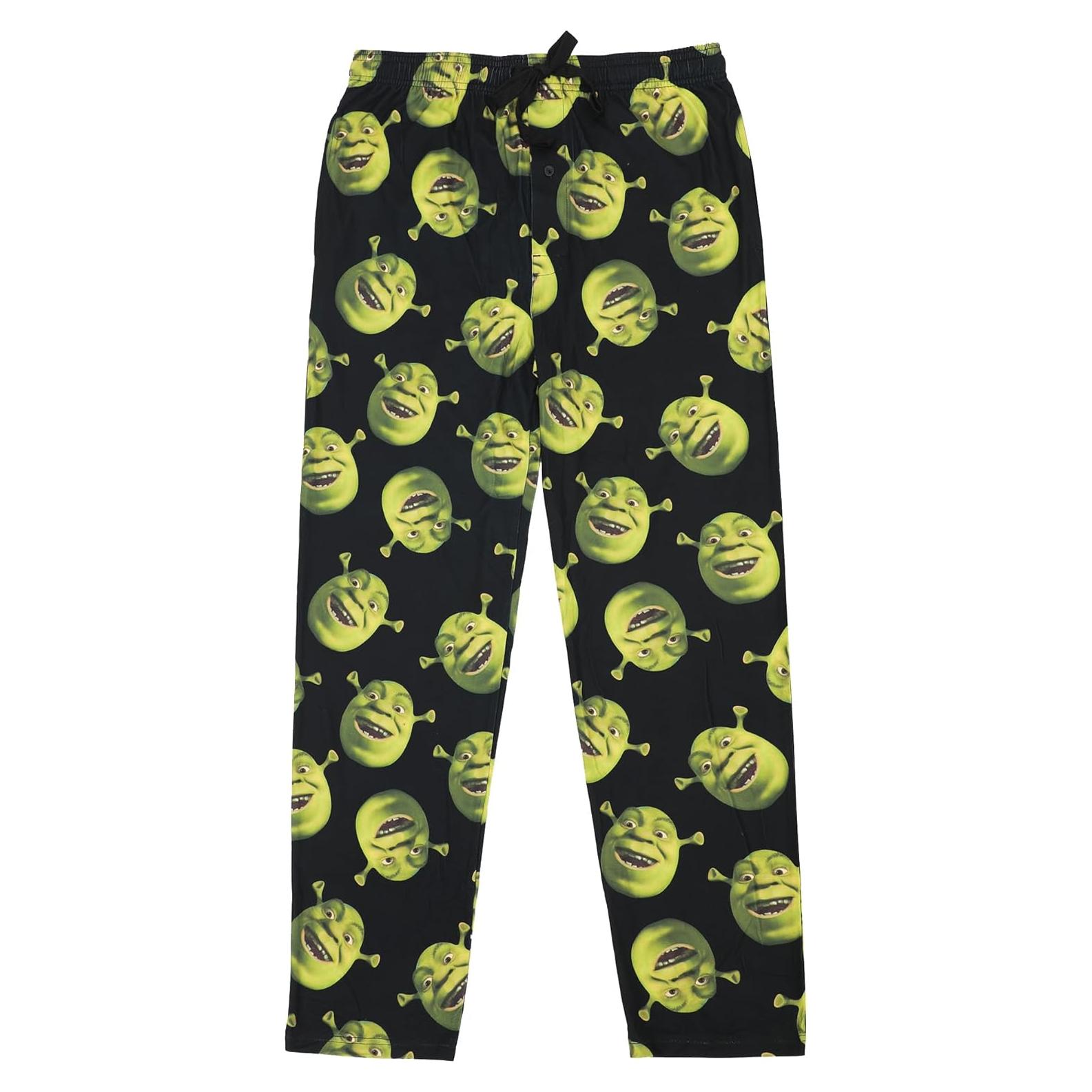 Pantalón de Pijama para Dormir Shrek Hombre Bioworld Multicolor