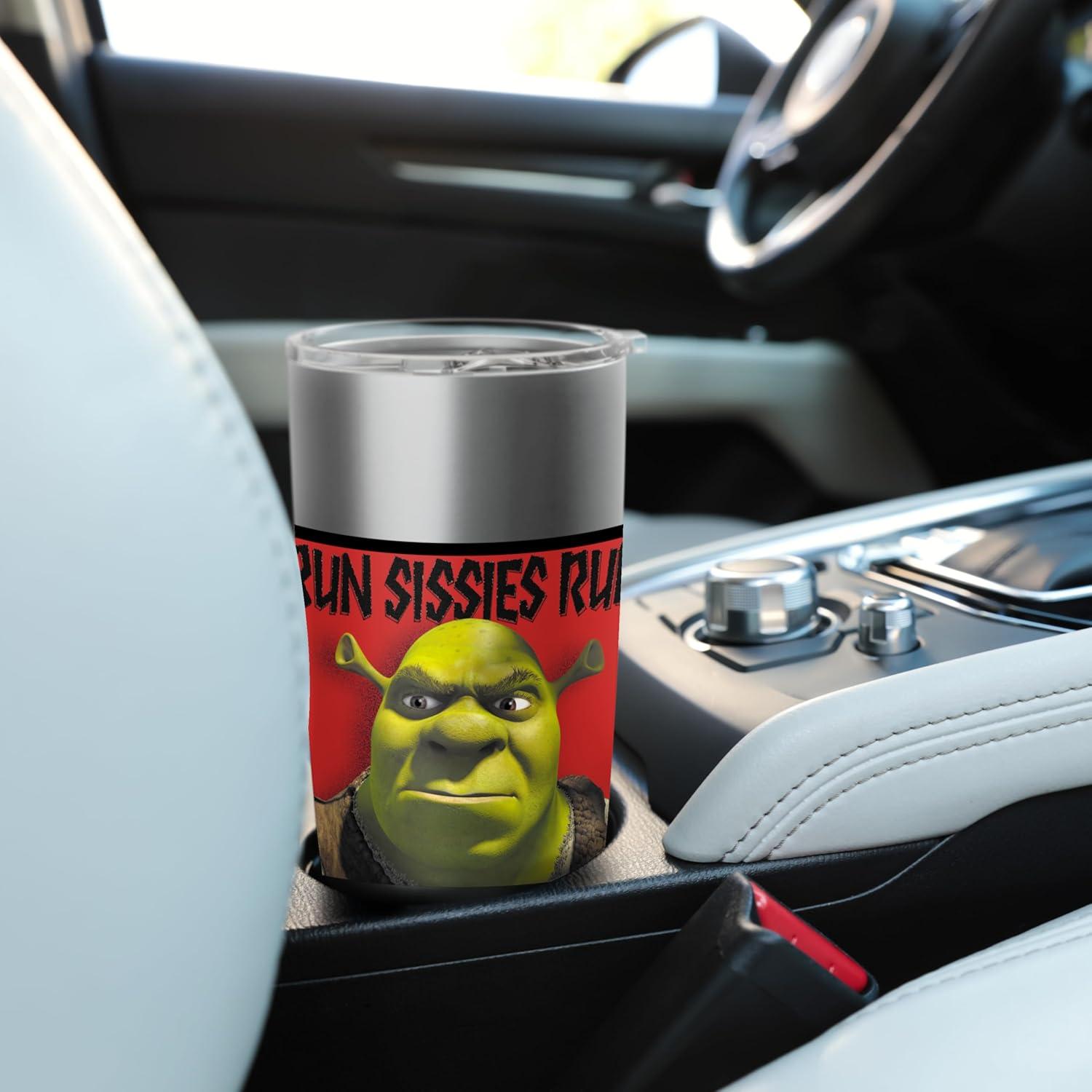 Taza Térmica Aislada 591 ml Acero Inoxidable DreamWorks Shrek