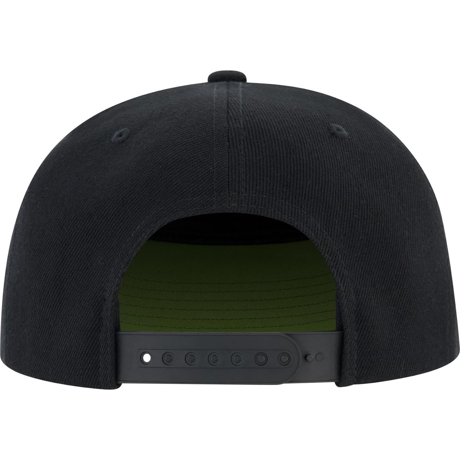 Gorra Snapback Shrek Unisex Ajustable Negra con Parche