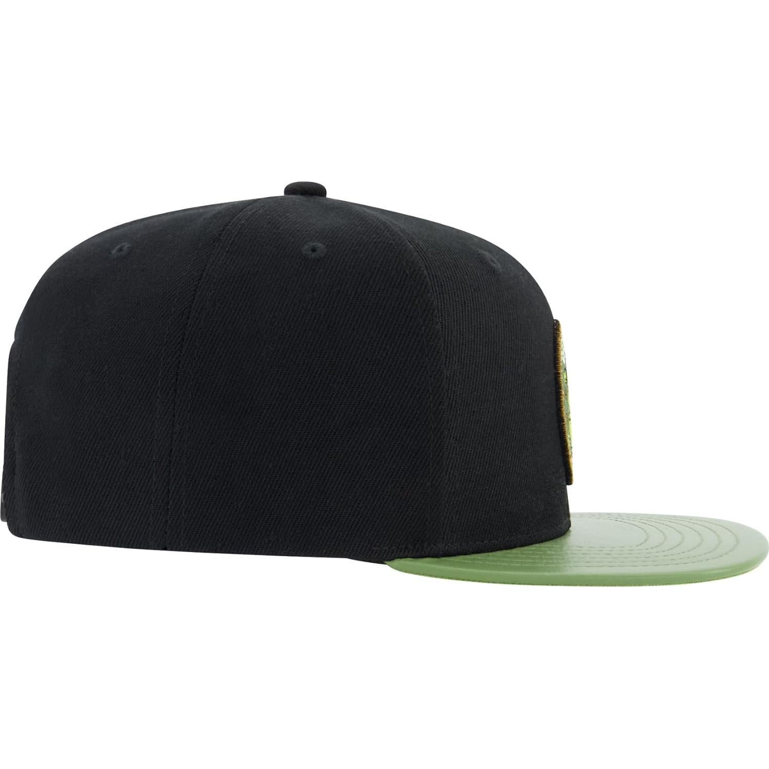 Gorra Snapback Shrek Unisex Ajustable Negra con Parche