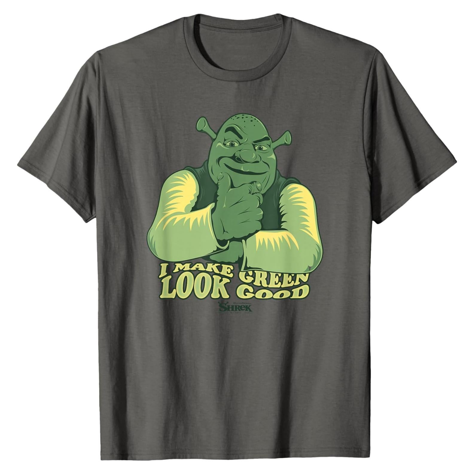 Camiseta San Patricio Shrek Hombre - Diseño Verde Licenciado