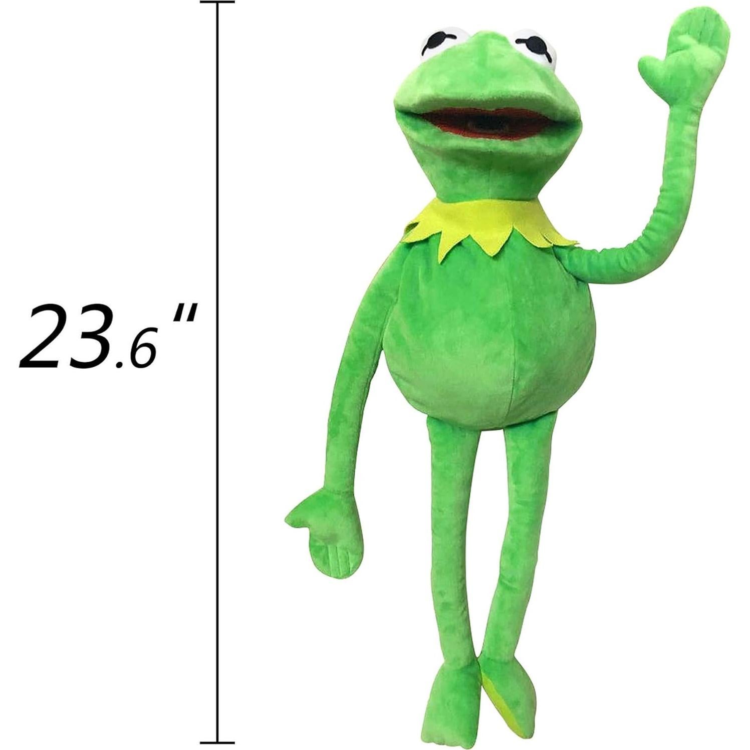 Títere de Mano Kermit la Rana Vurezza 61 cm Peluche Infantil