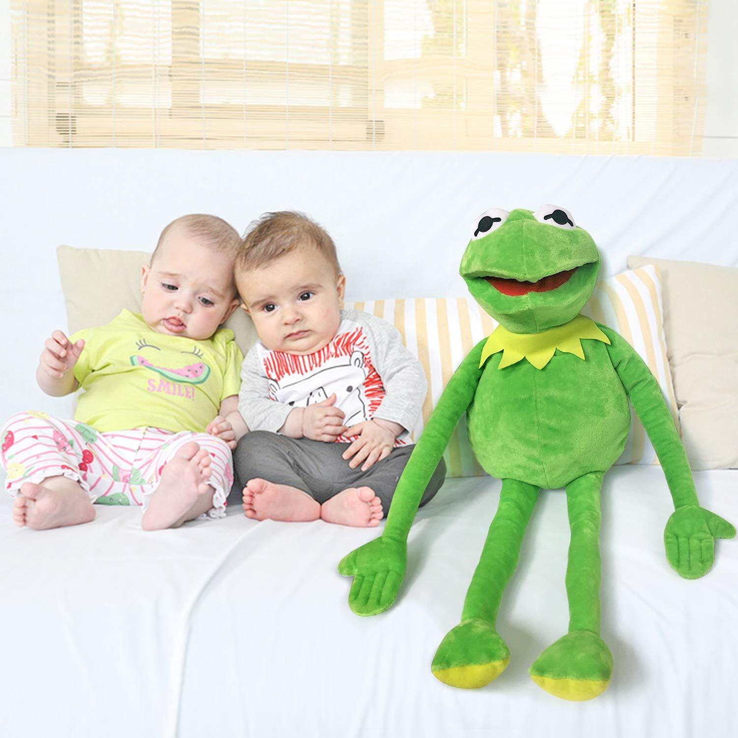 Títere de Mano Kermit la Rana Vurezza 61 cm Peluche Infantil