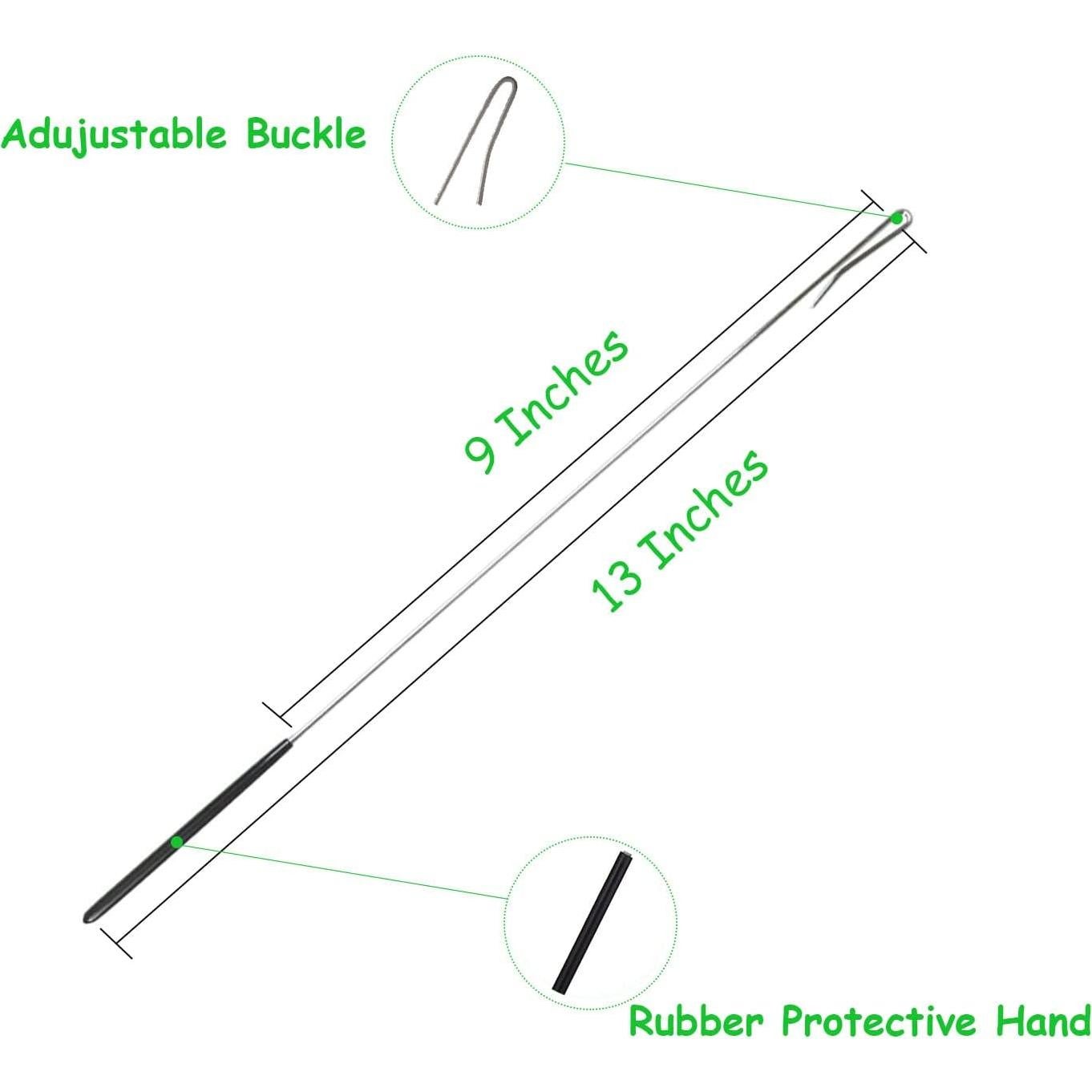 Títere de Kermit la Rana 61 cm con varilla y 50 pegatinas