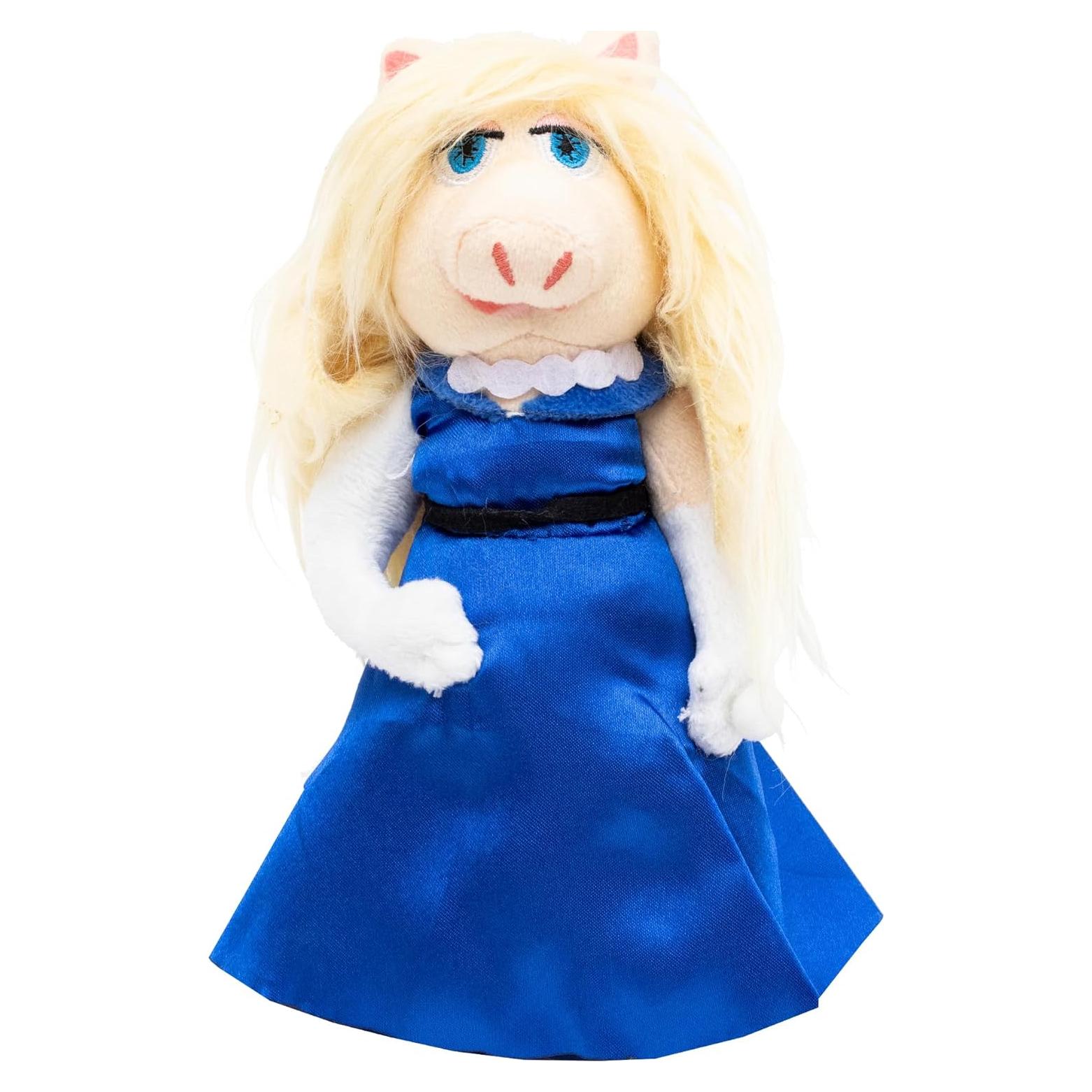 Juguete de Peluche para Perros Buckle-Down Miss Piggy Azul