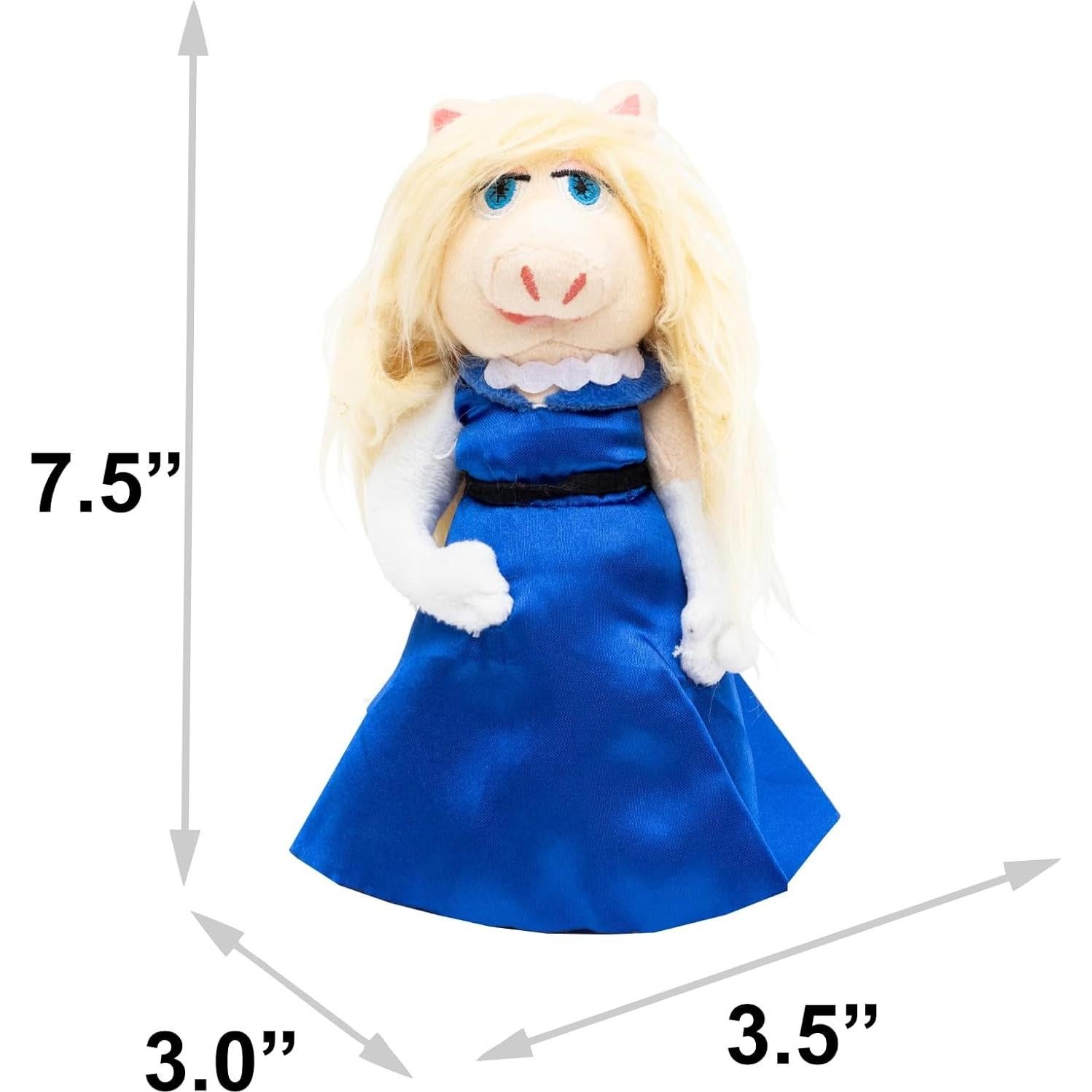 Juguete de Peluche para Perros Buckle-Down Miss Piggy Azul