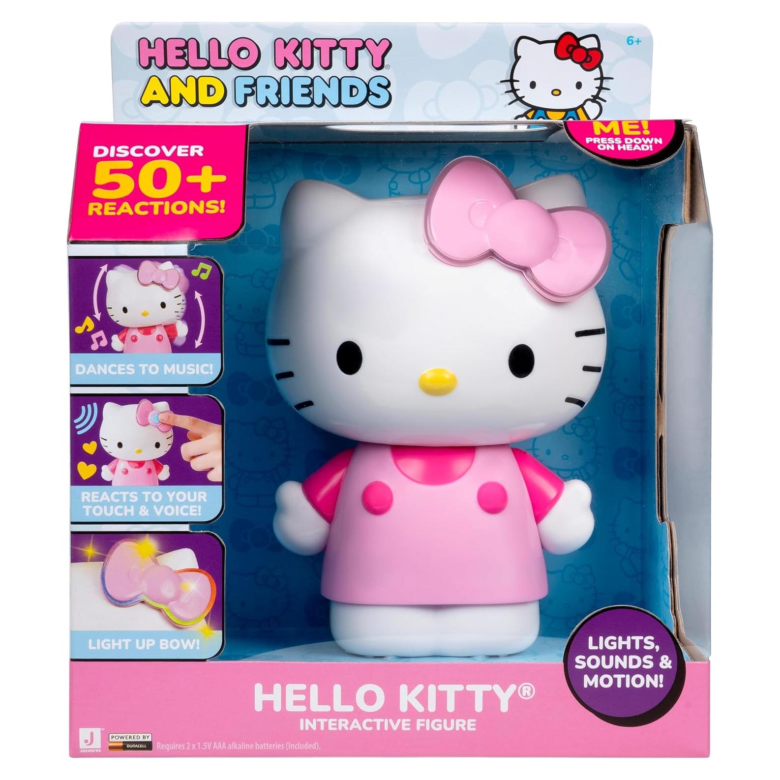 Figura Interactiva Hola Kitty Jazwares 12.7 cm 6+ años