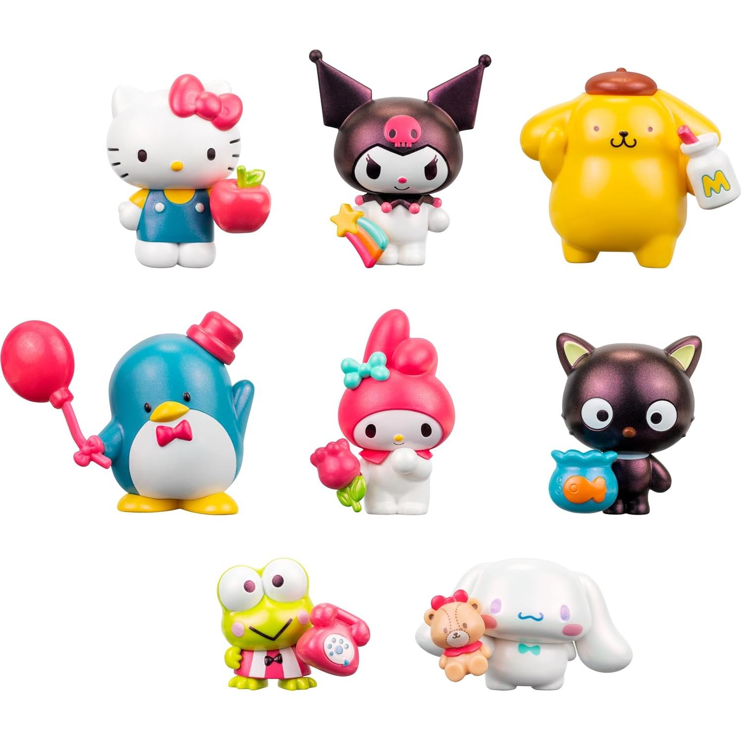 Figuras de 2" Hello Kitty y Amigos Jazwares - Paquete de 8