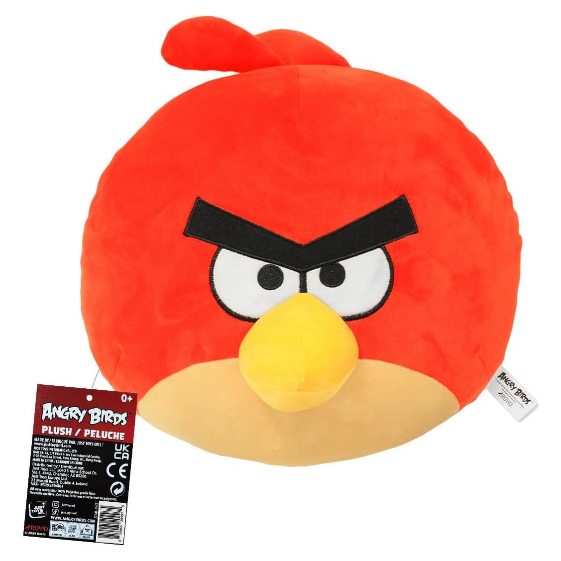 Juguete de Peluche Angry Birds Pájaro Rojo 38 cm Mega