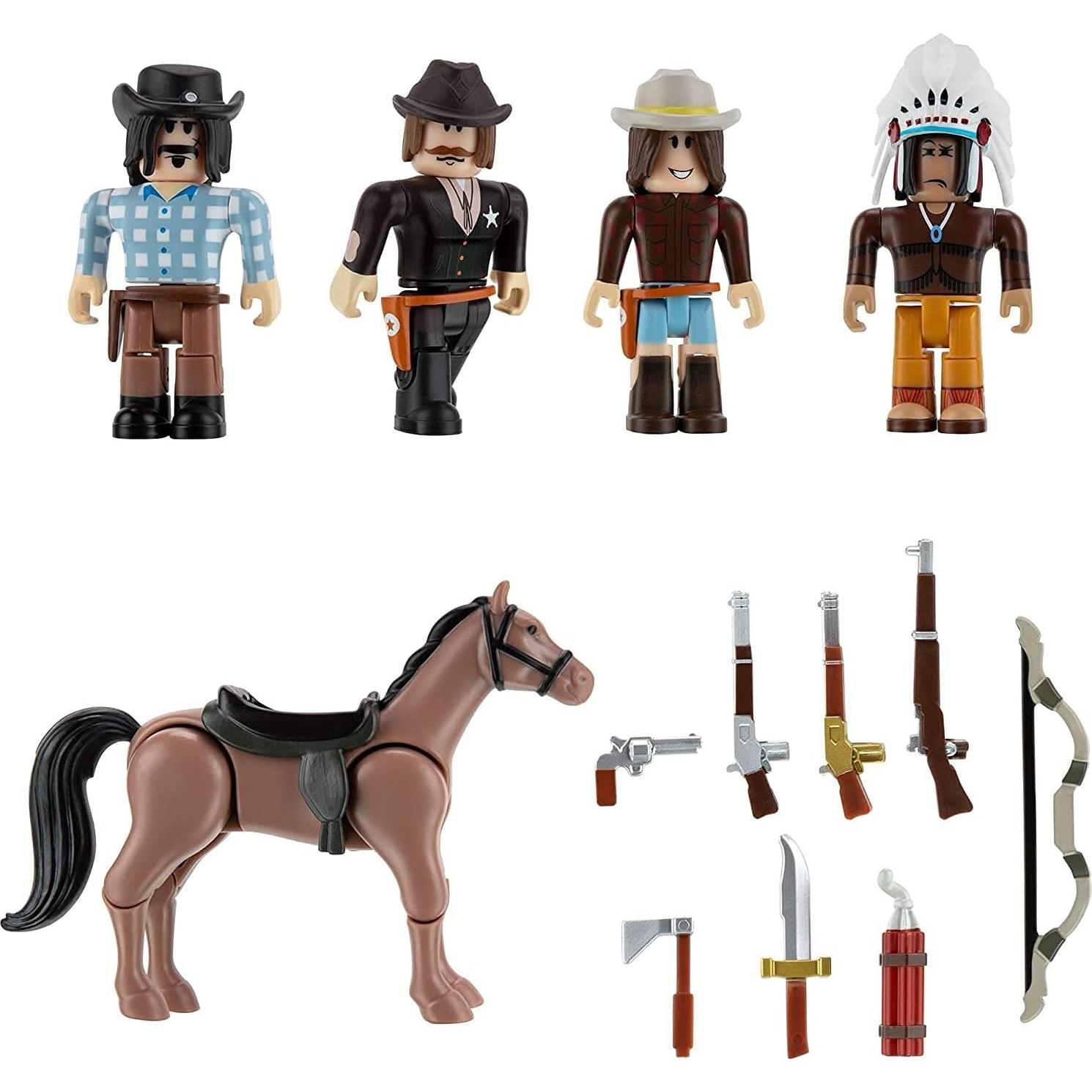 Figuras de Acción Roblox Viejo Oeste - Paquete 5 Piezas
