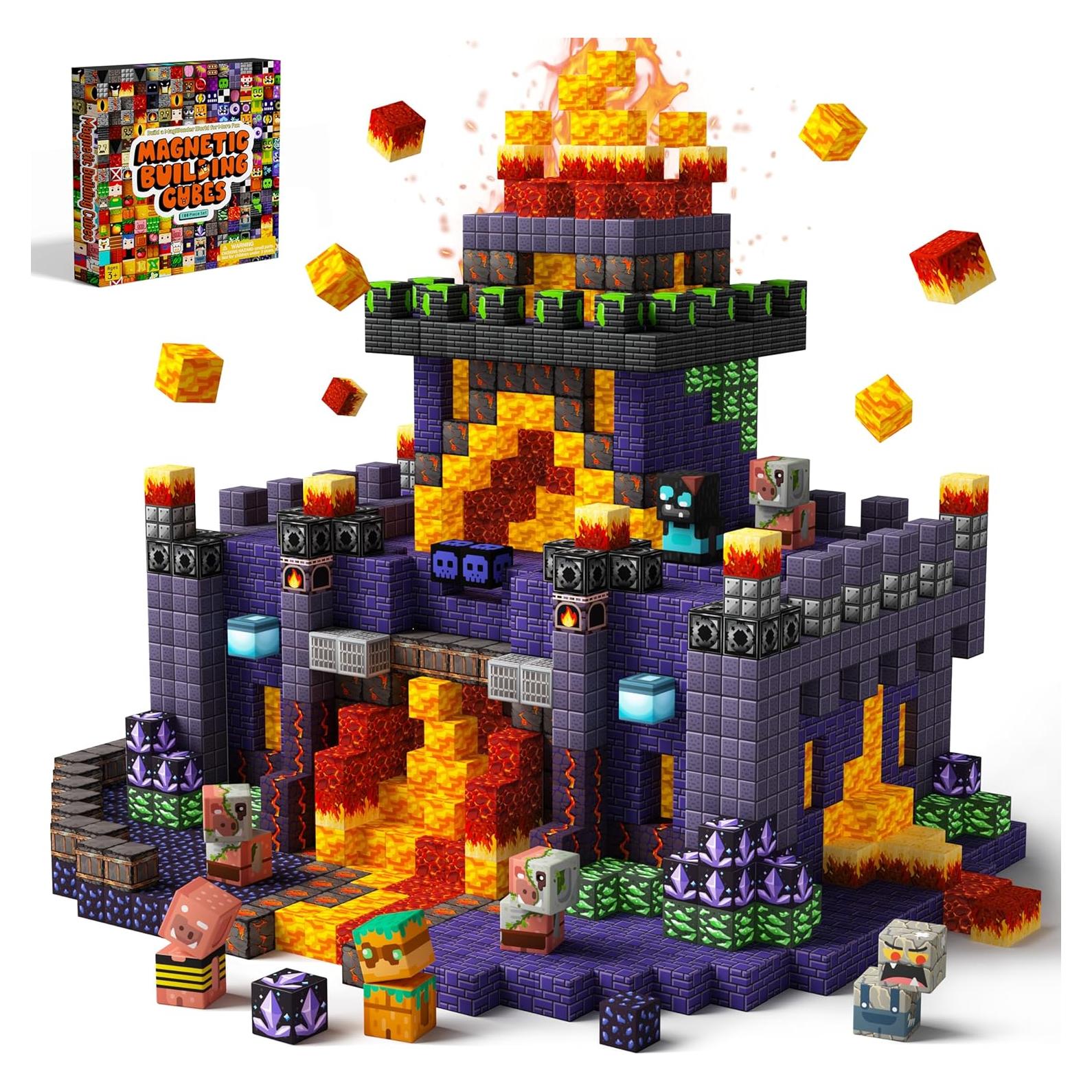 Bloques Magnéticos 100PCS Idoot - Juguetes STEM para Niños 3+