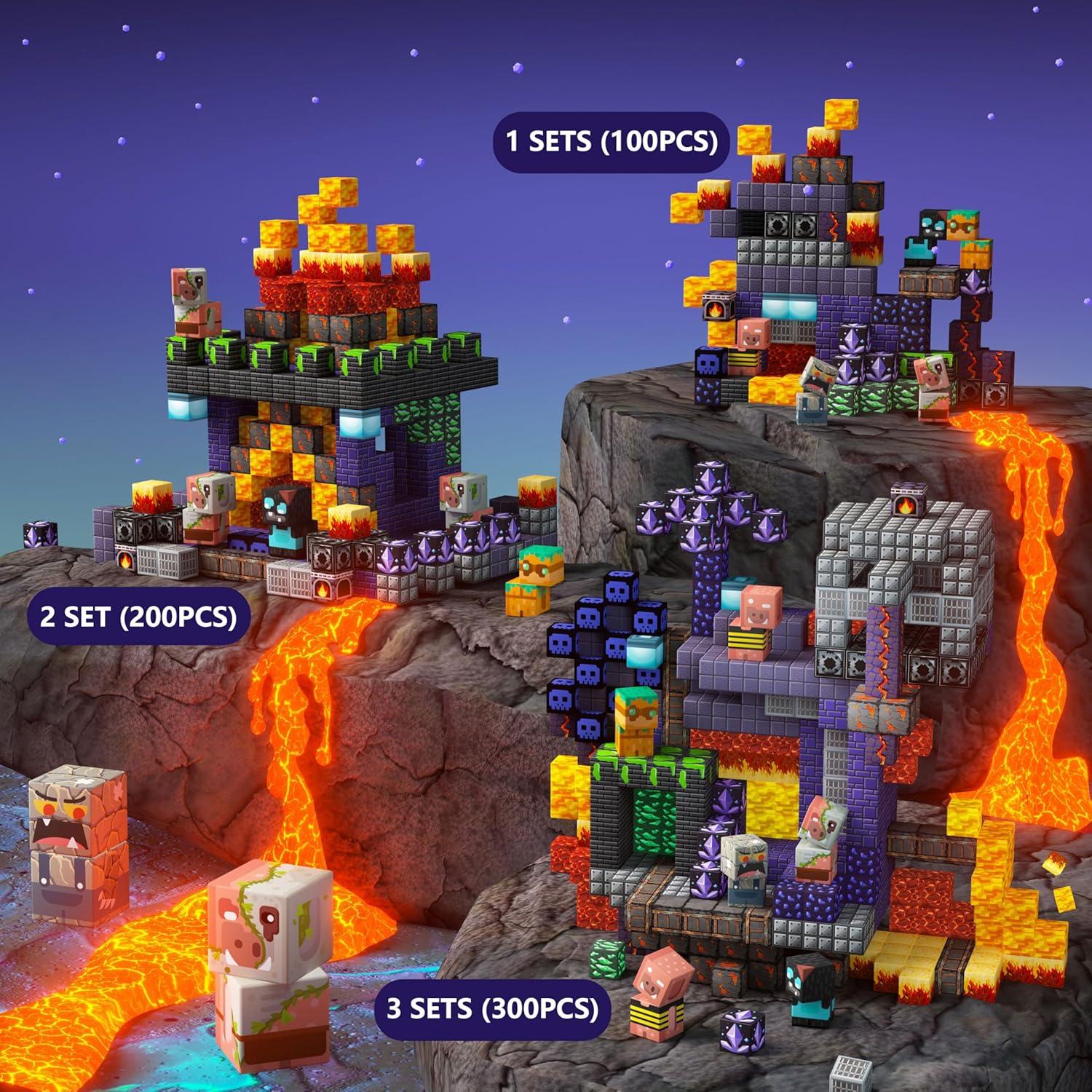 Bloques Magnéticos 100PCS Idoot - Juguetes STEM para Niños 3+