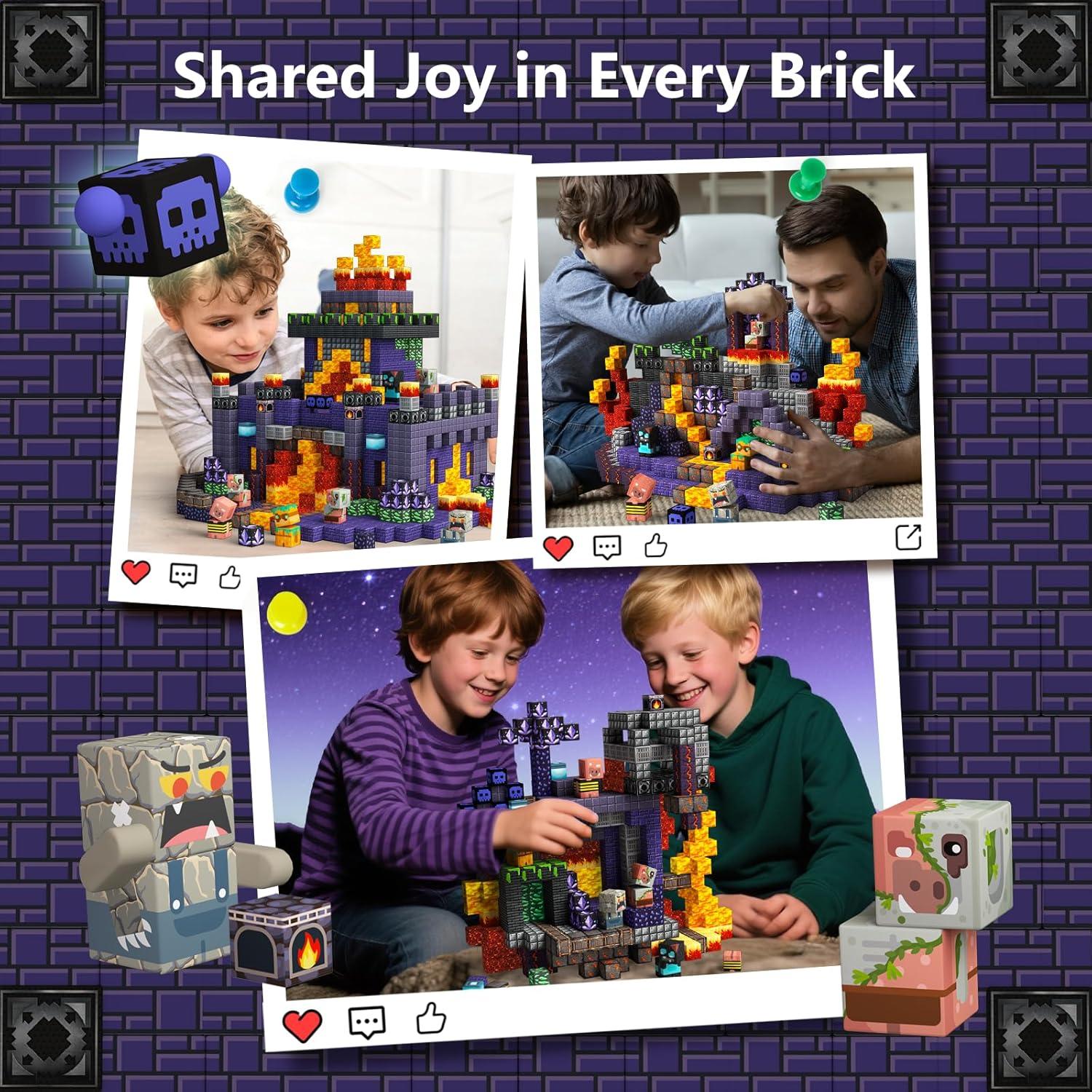 Bloques Magnéticos 100PCS Idoot - Juguetes STEM para Niños 3+