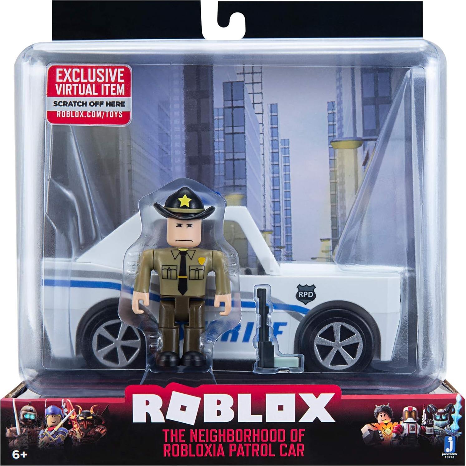 Vehículo Patrulla del Vecindario Roblox - Figura Sheriff 10772