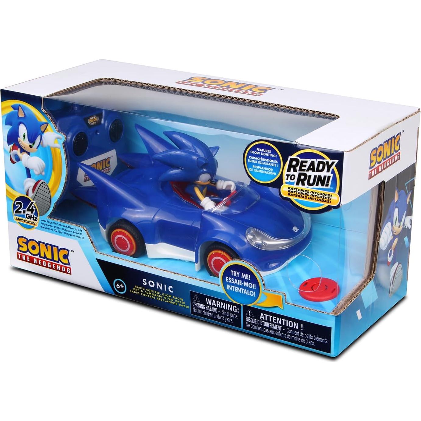 Auto RC Sonic Glow Racer NKOK 1:28 LED Listo para Correr