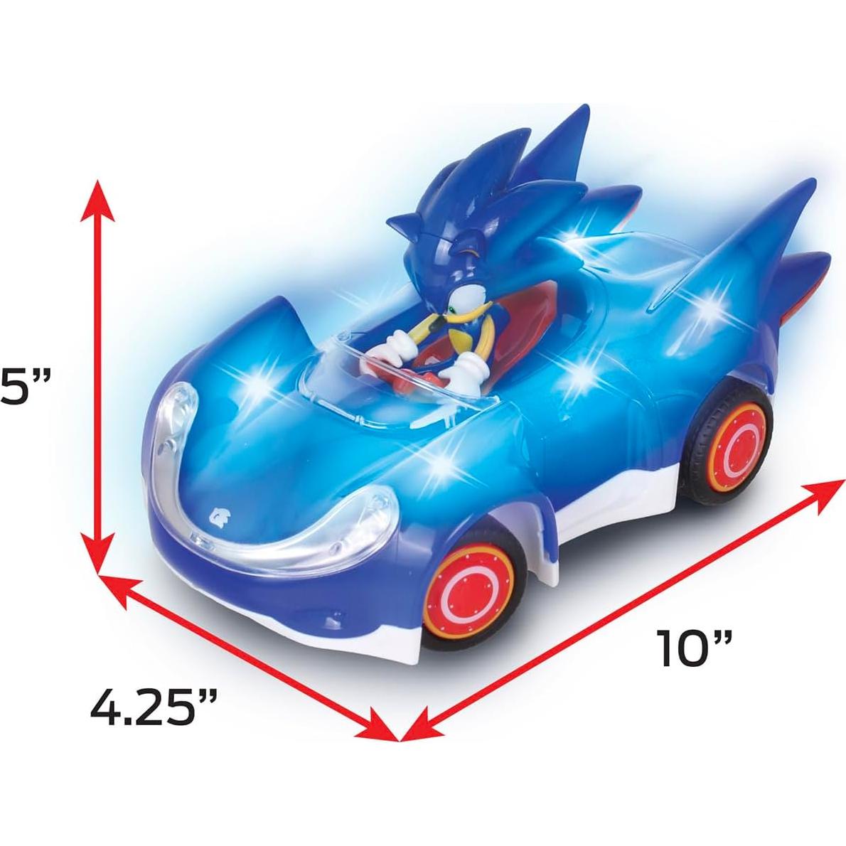 Auto RC Sonic Glow Racer NKOK 1:28 LED Listo para Correr