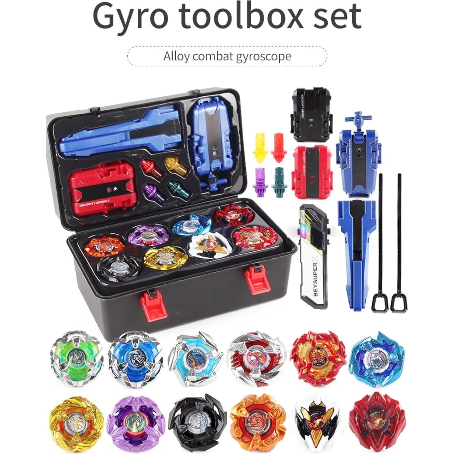 Conjunto de Tops de Batalla Metal Fusion EDWARD GOME 12 Giros