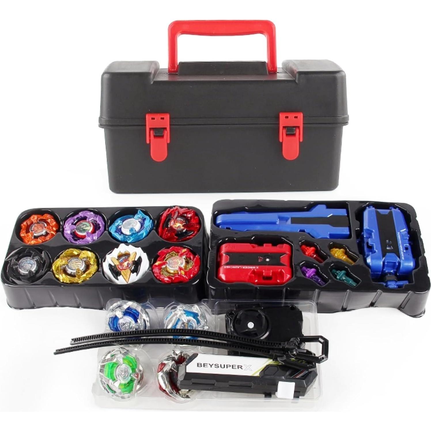 Conjunto de Tops de Batalla Metal Fusion EDWARD GOME 12 Giros