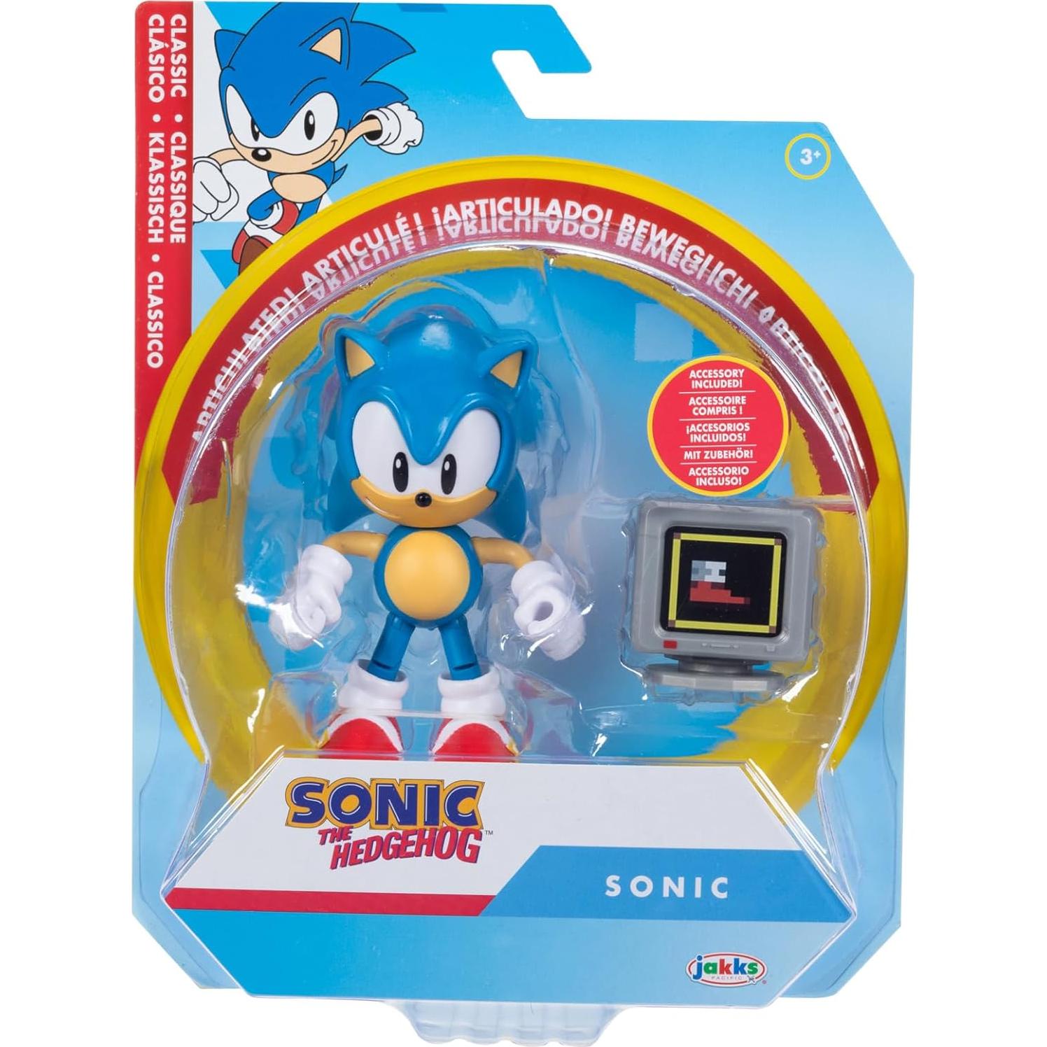 Figuras de Acción Sonic The Hedgehog 2 Piezas 8.26x17.78 cm