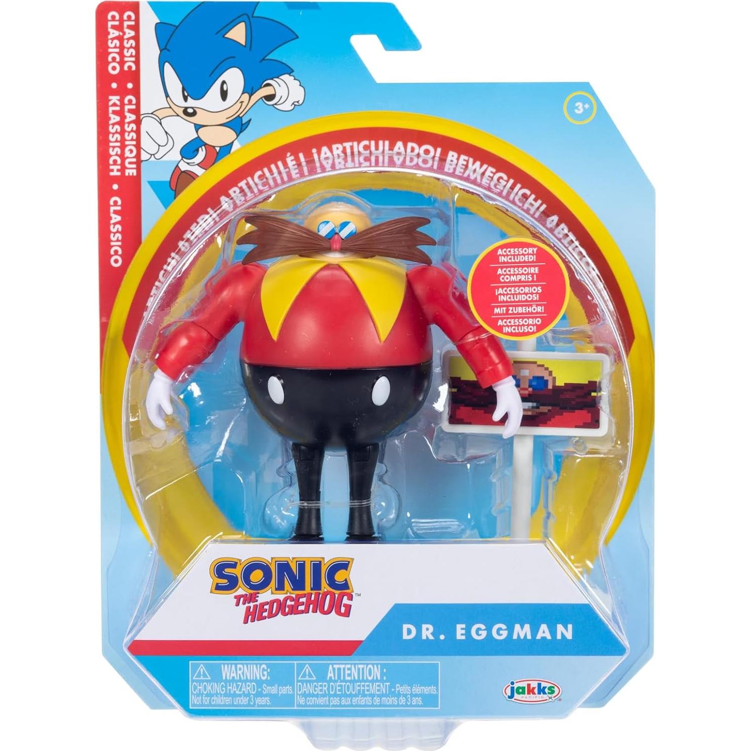 Figuras de Acción Sonic The Hedgehog 2 Piezas 8.26x17.78 cm