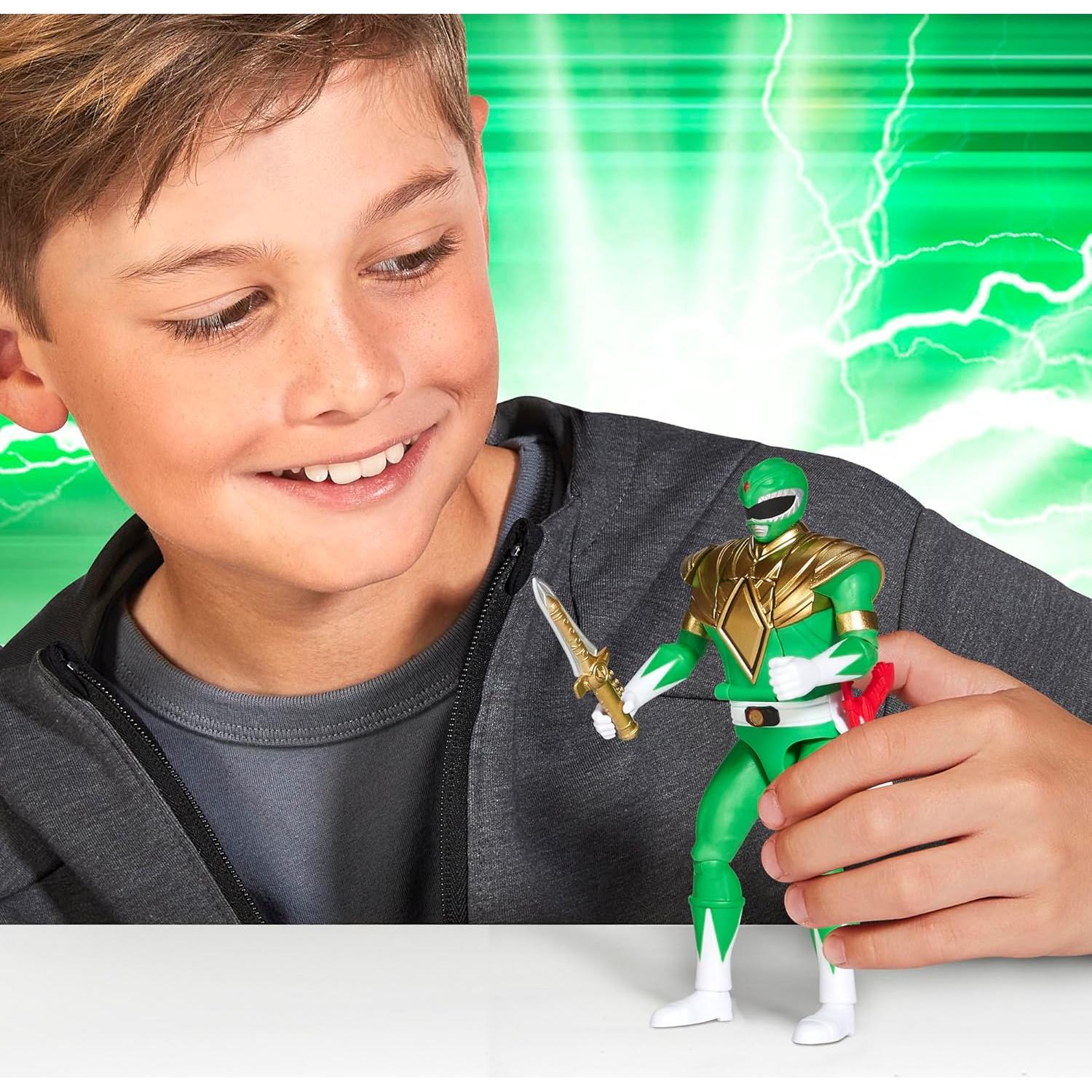Figura de Acción Power Rangers Re-Ignition Ranger Verde 15.24 cm
