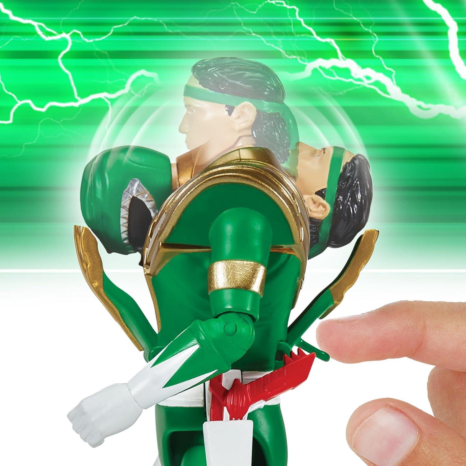 Figura de Acción Power Rangers Re-Ignition Ranger Verde 15.24 cm