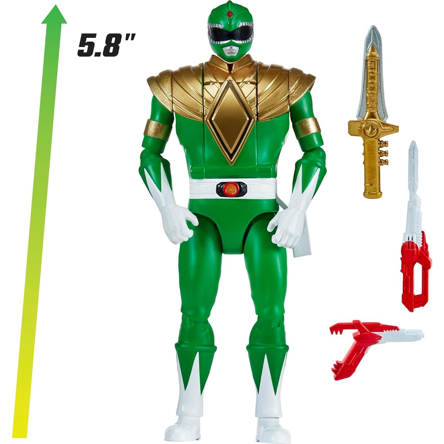 Figura de Acción Power Rangers Re-Ignition Ranger Verde 15.24 cm