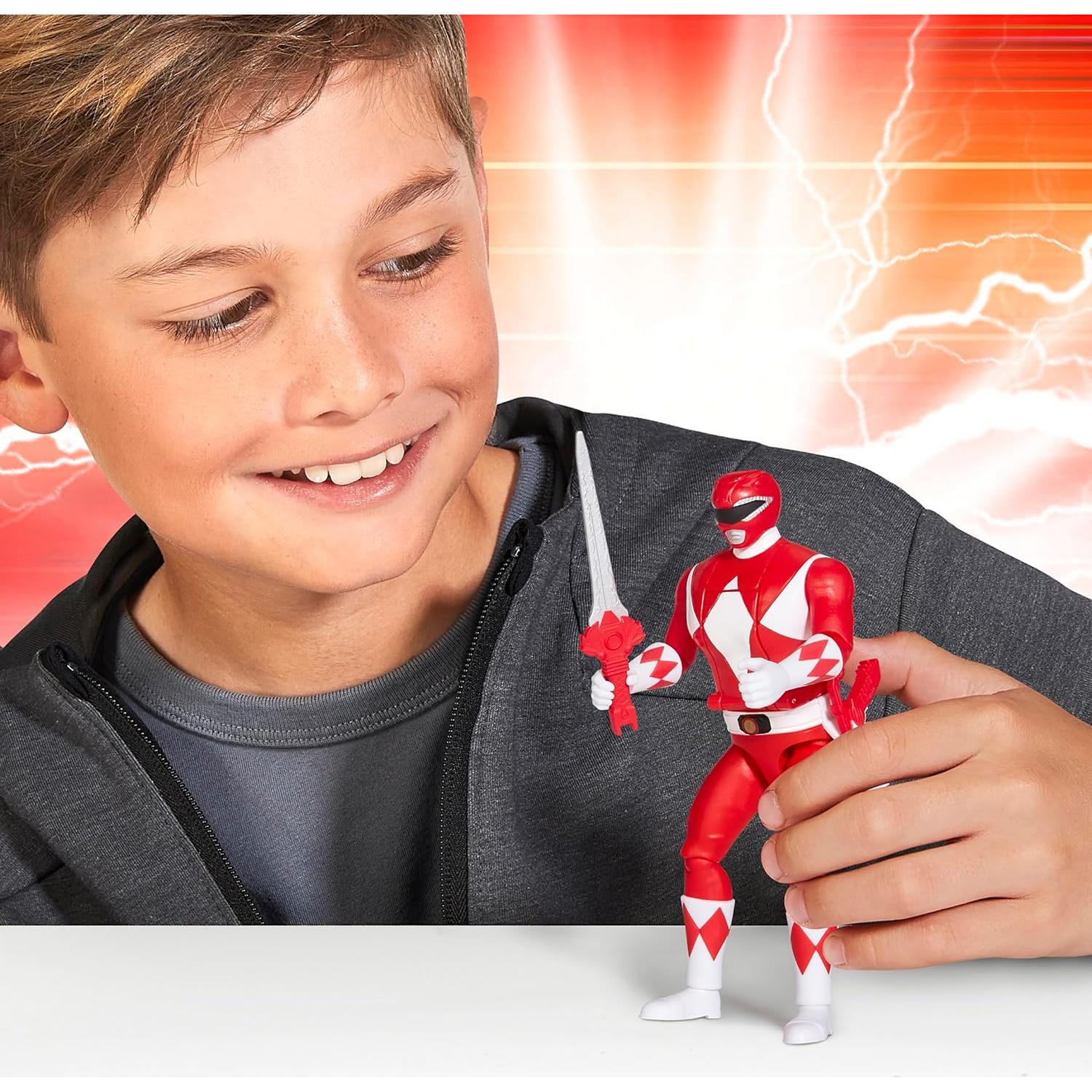 Figura de Acción Ranger Rojo Mighty Morphin Power Rangers 19cm