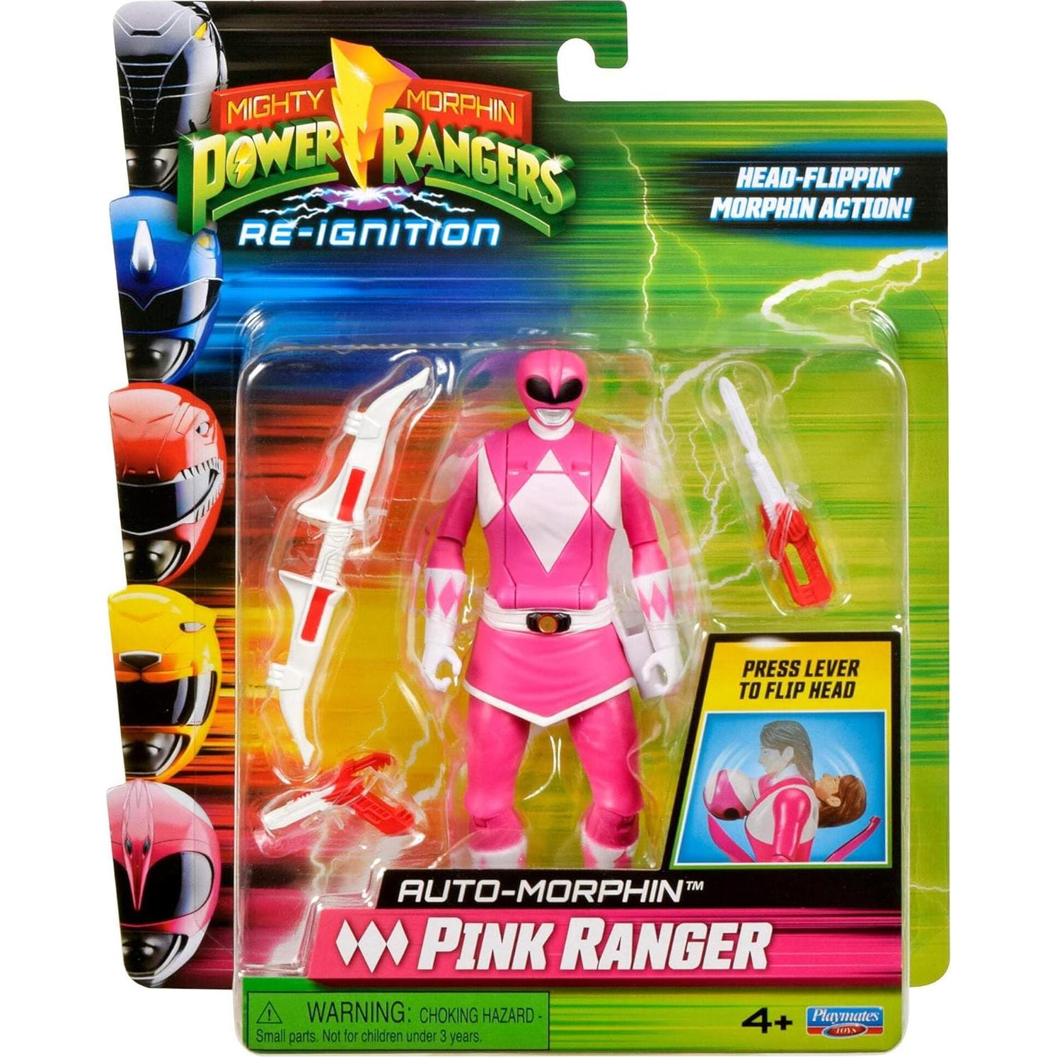 Figura de Acción Ranger Rojo Mighty Morphin Power Rangers 19cm
