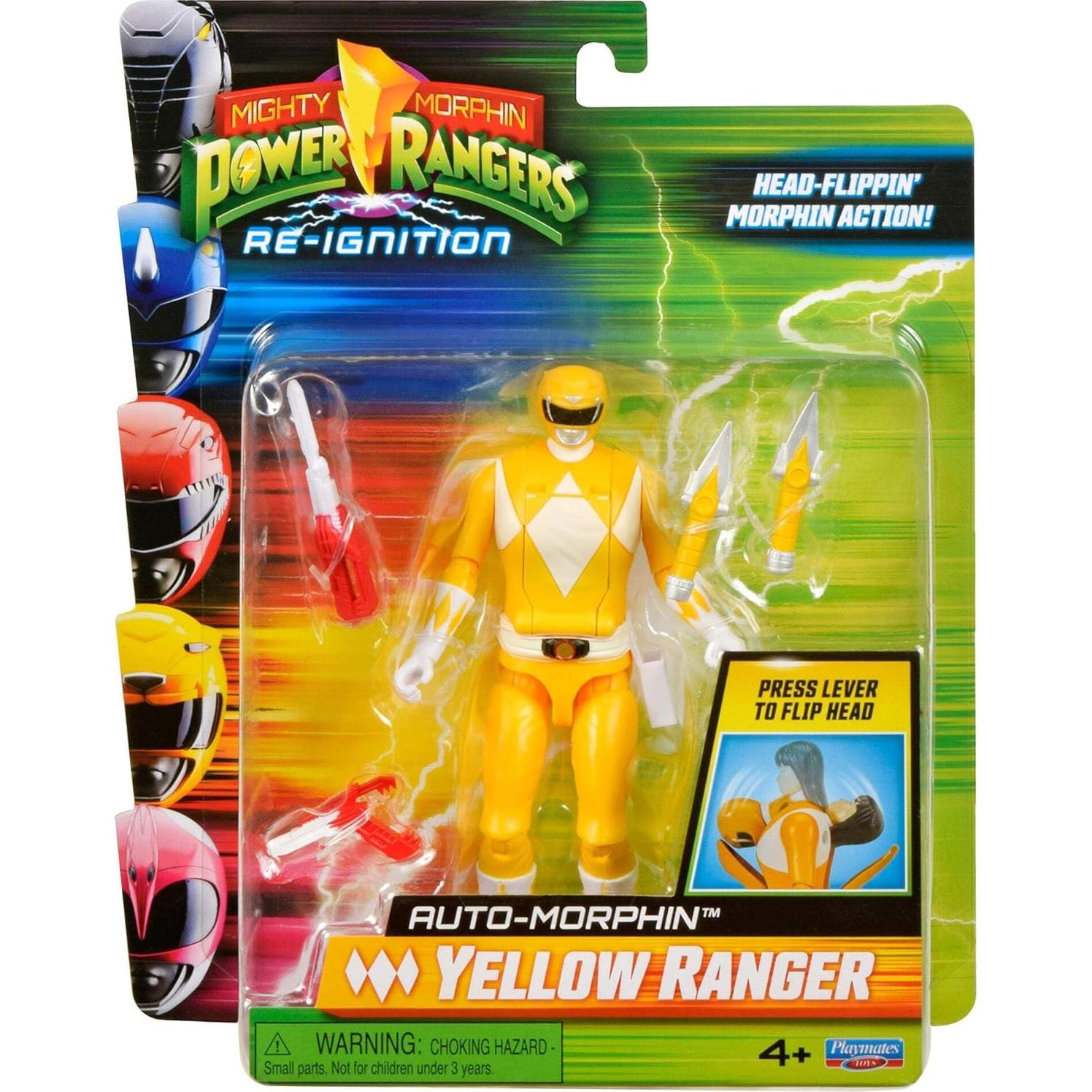 Figura de Acción Ranger Rojo Mighty Morphin Power Rangers 19cm