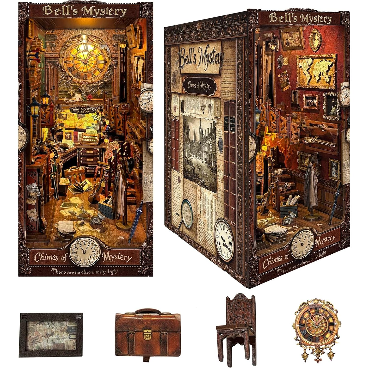 Kit de Rincón de Libros DIY Fisa Trade - El Misterio de Bell