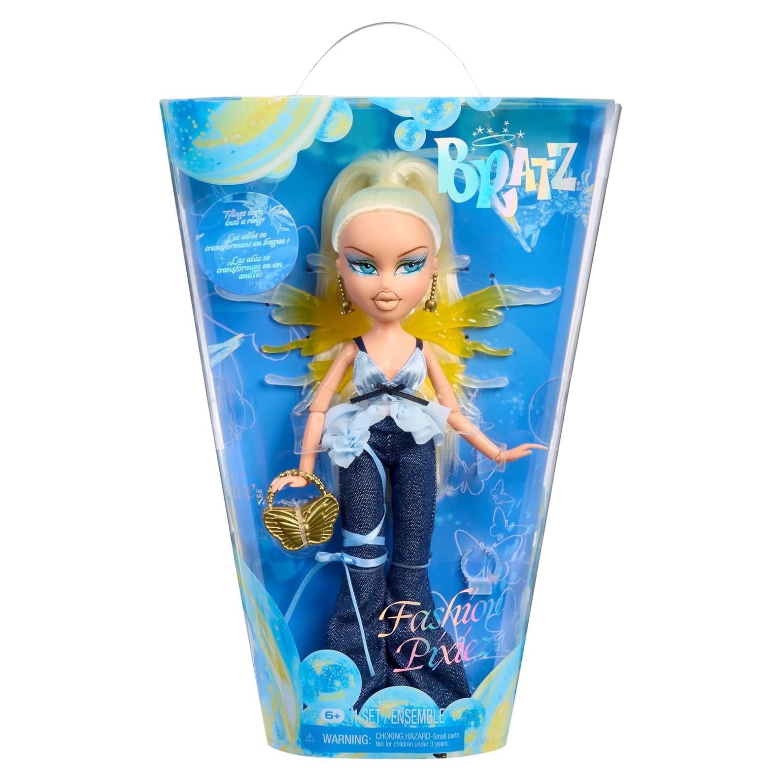 Muñeca Bratz Fashion Pixiez Cloe con Alas y Accesorios