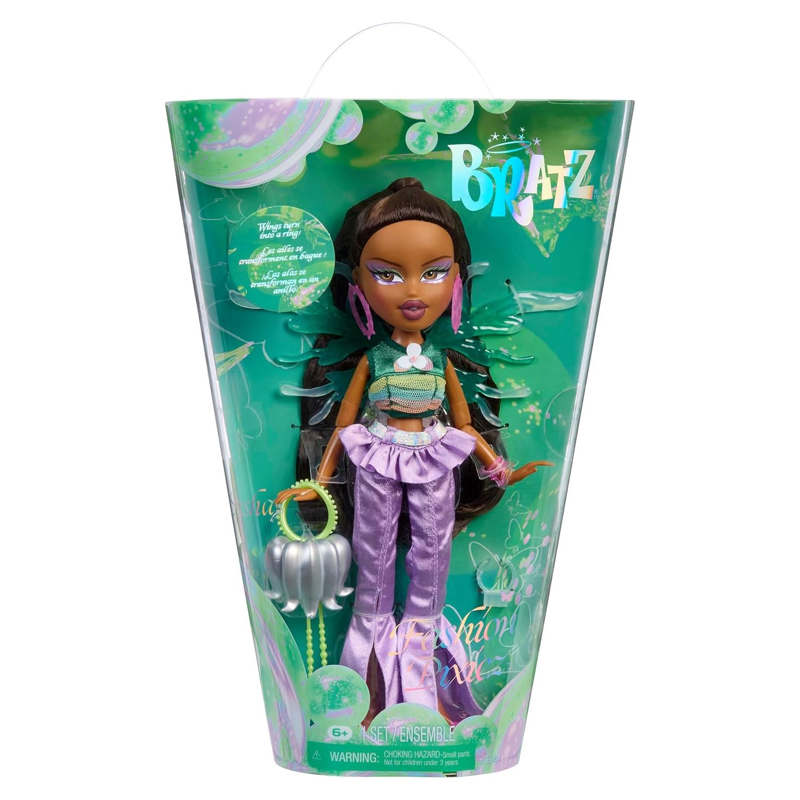 Muñeca Bratz Fashion Pixiez Sasha con Alas y Accesorios